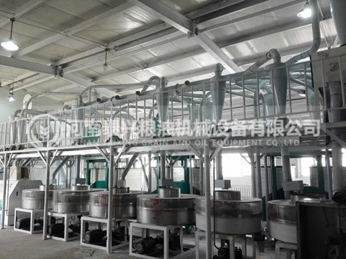 河南泰興8組石磨面粉機性能優勢